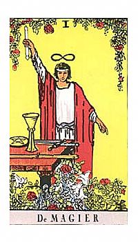 Tarotkaart De Magiër