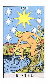 Tarotkaart De Ster